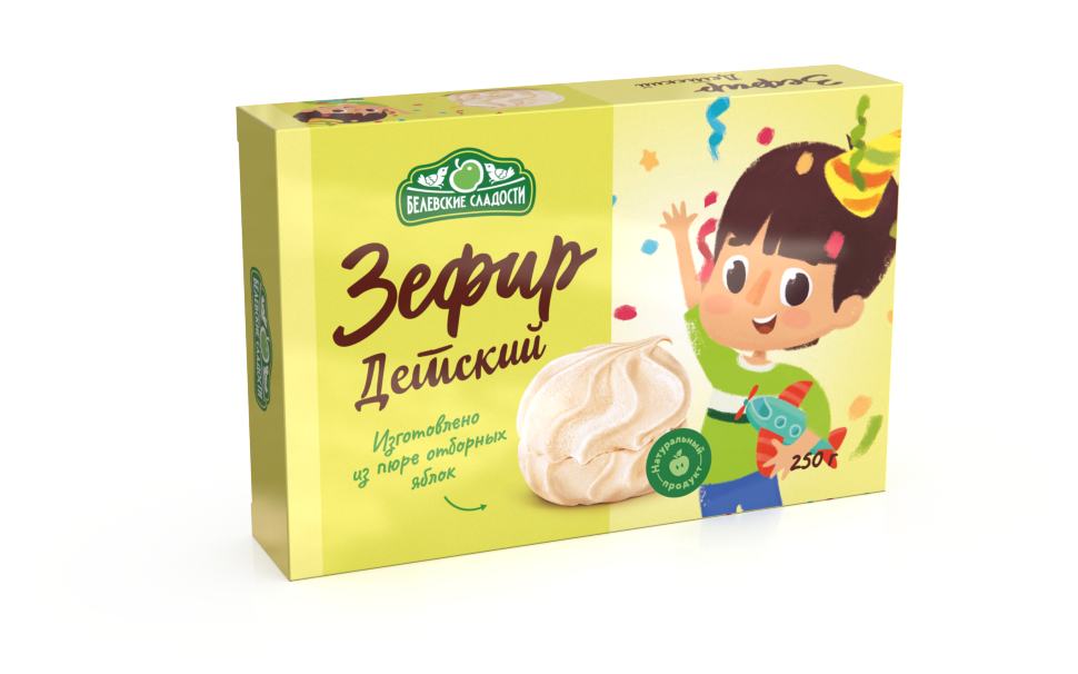  Зефир белевский "Детский" 250г в Щёкино