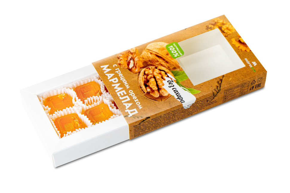  Мармелад без сахара "С грецким орехом" 170г в Щёкино