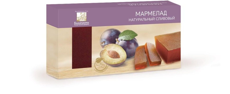  Мармелад пластовый 210г сливовый  в Щёкино