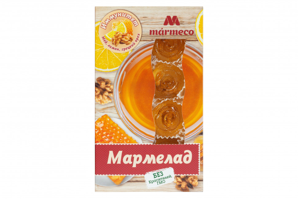  Мармелад "Иммунитет"  Мёд, лимон, грецкий орех, 180г  в Щёкино