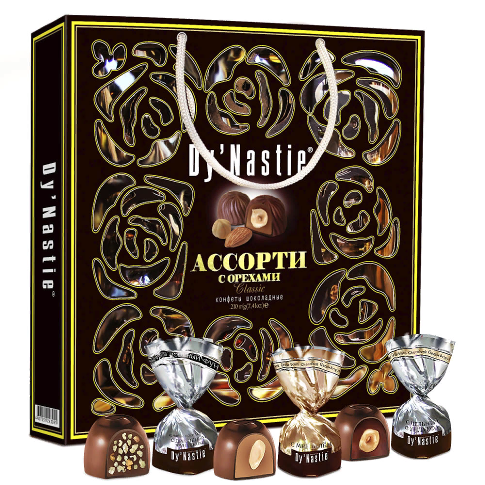  Династия Сумка Конфеты "Классик", 210г      в Щёкино